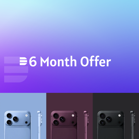 6 Month Course with 18 Pro Max Included.